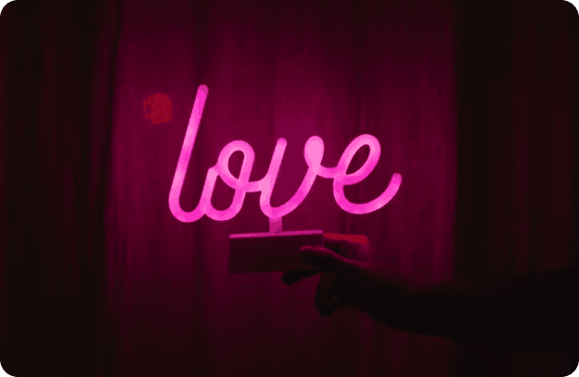 Love neon sign